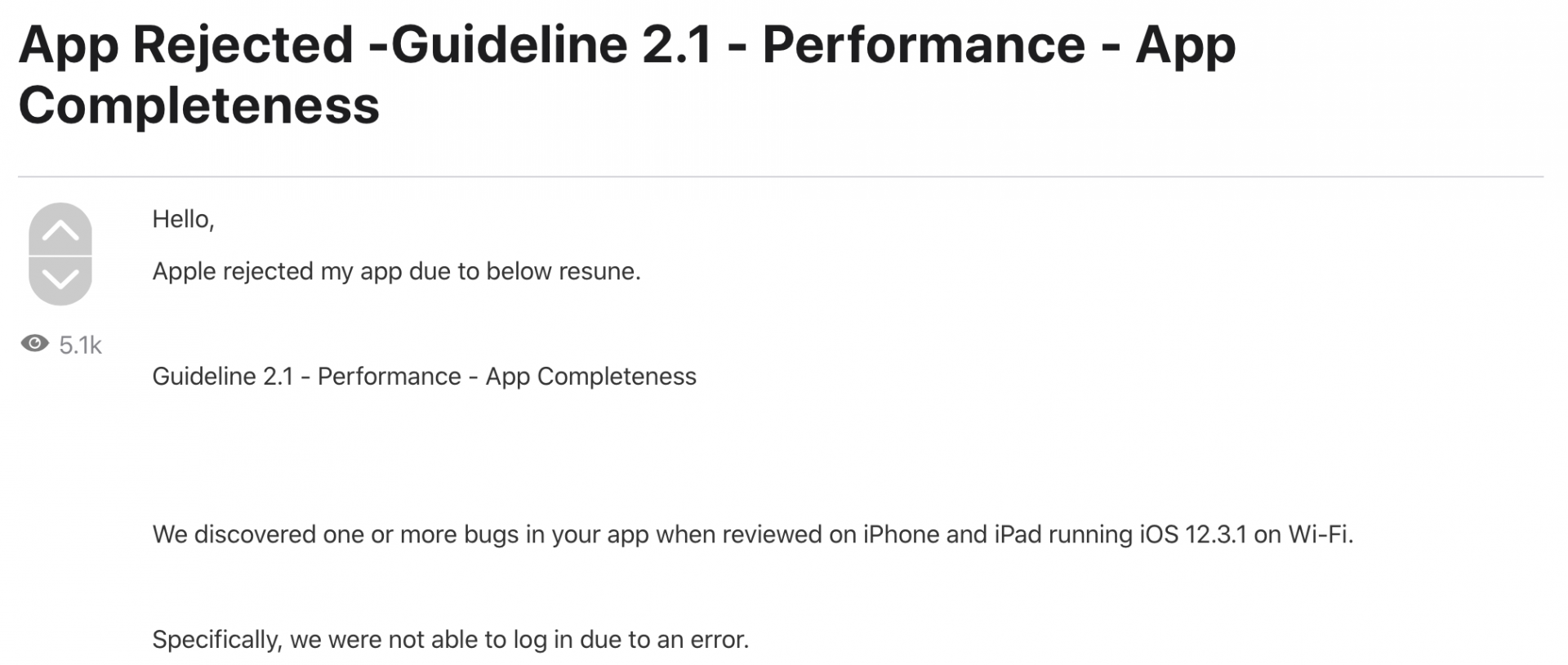 How to pass an App Store review. Practical